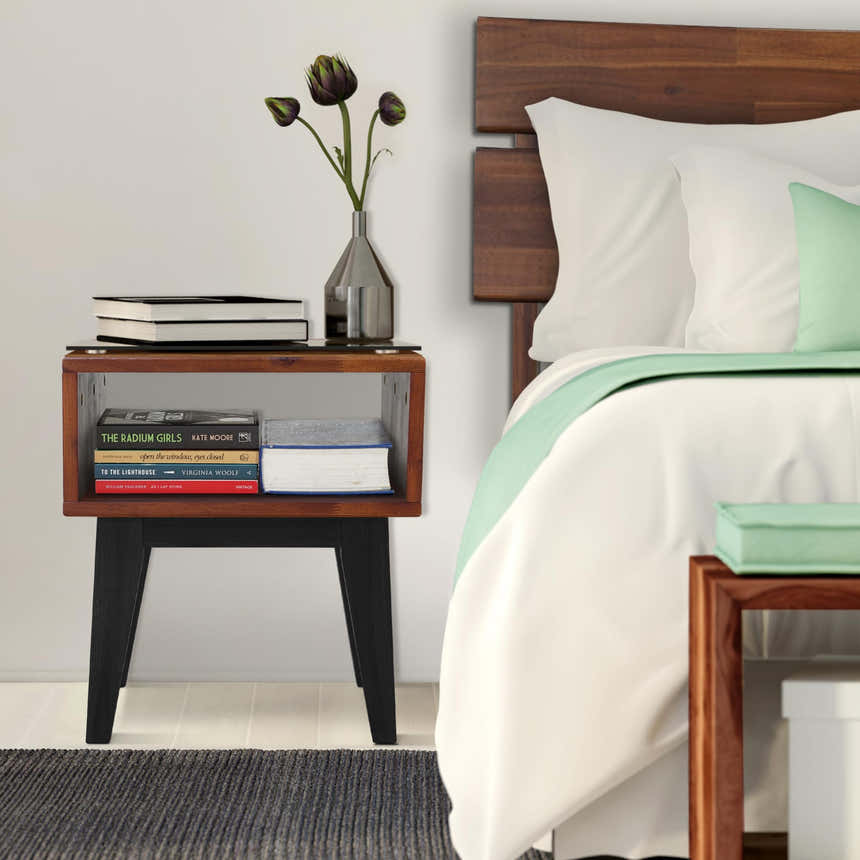 Acacia Serena Solid Wood Nightstand