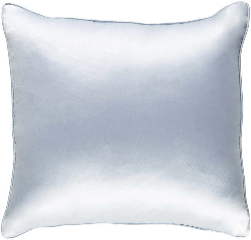 Bishopbriggs Light Blue Solid Throw Pillow - Clearance
