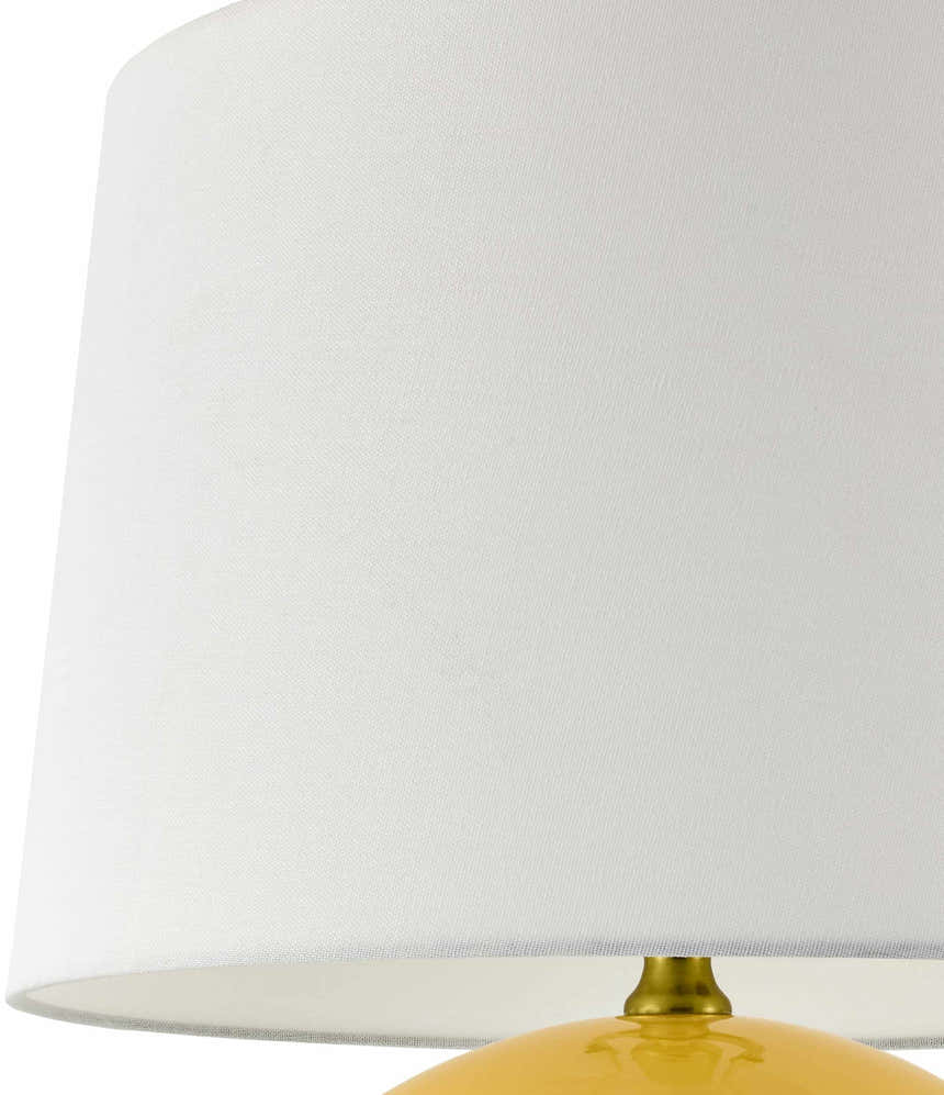 Bhadravati Yellow Table Lamp