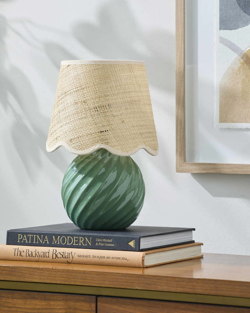 Coyahualco Beige Table Lamp
