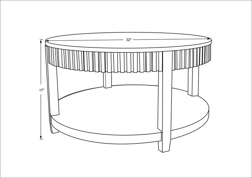 Rosemary Coffee Table Becki Owens x LIVABLISS BORS-002