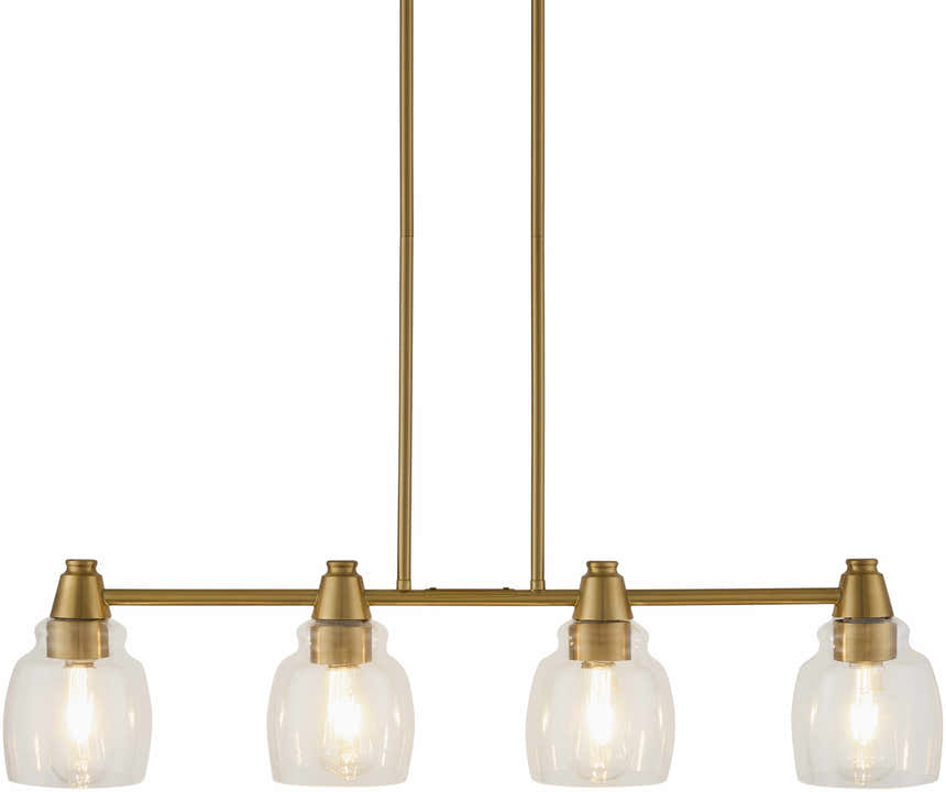 Dondaicha Metallic - Brass Chandelier