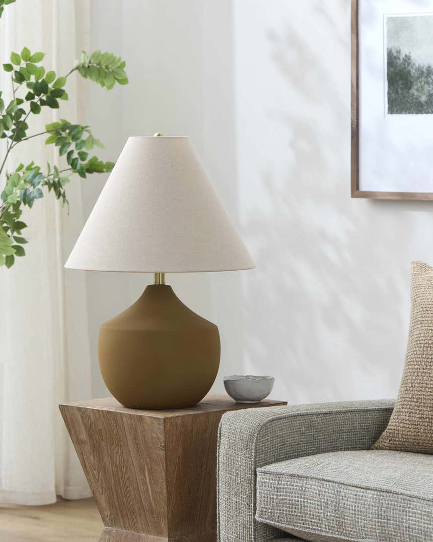 Felixdorf Dark Red Table Lamp