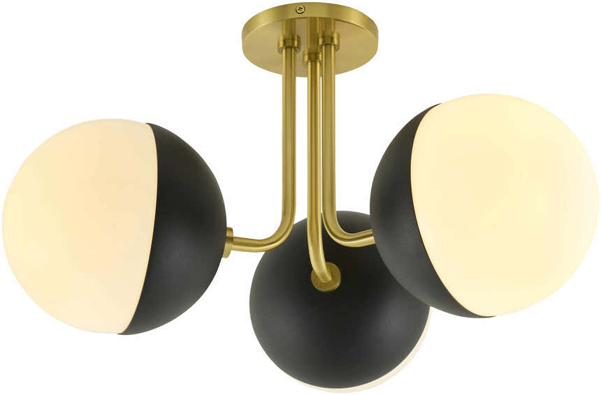 Soft Tan Modern Chandelier with glass details for dining or living rooms