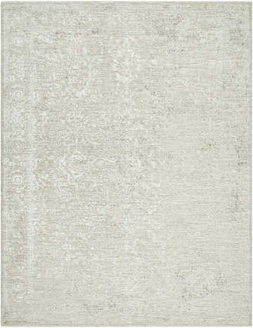 Close-up of the Antoan Cream Area Rug, showcasing its subtle traditional pattern and soft, neutral color palette. Design-Rectangle-710102