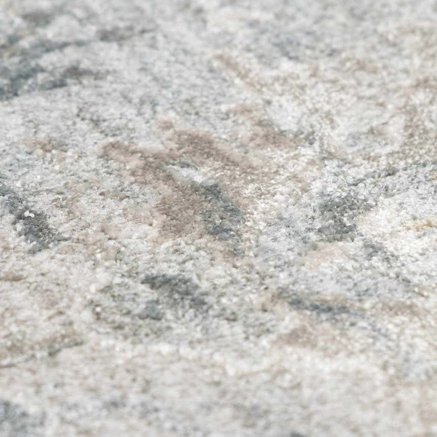 Close-up of the Gilmanton Thick Luxe Boutique Rug, showing its soft texture and subtle dusty sage, gray, and beige tones. Texture