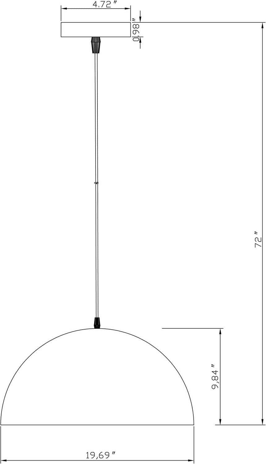 Gavorrano Black Pendant