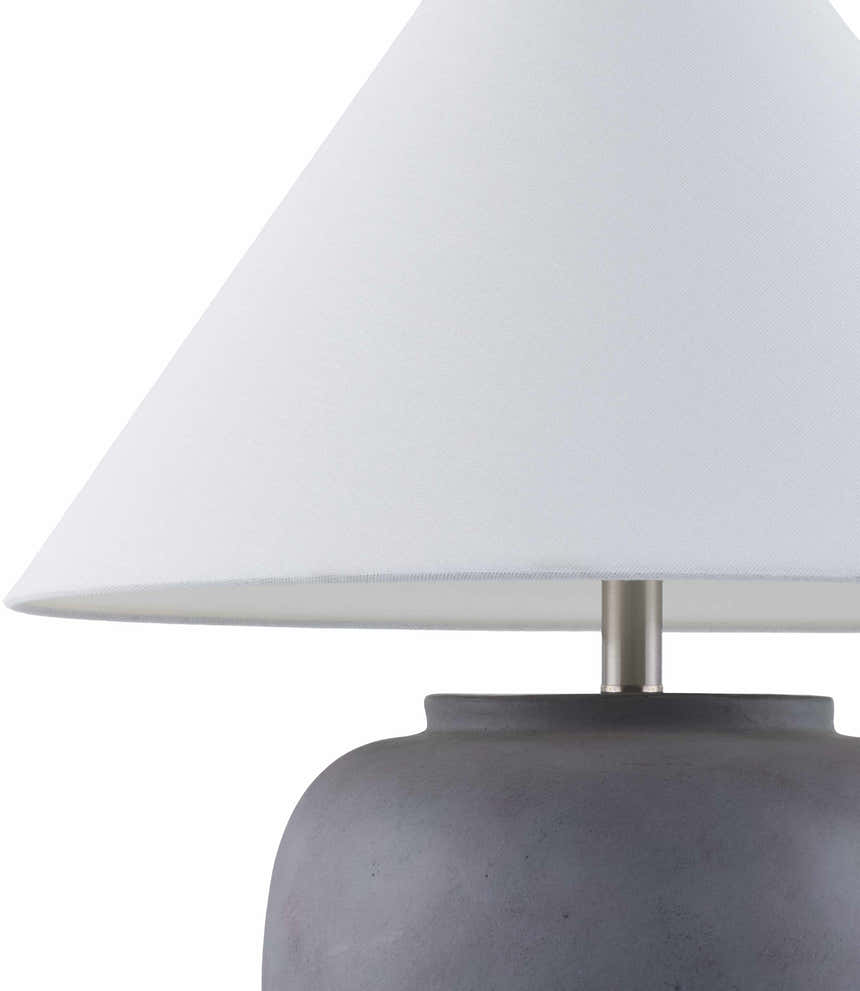 Rayoe Gray Table Lamp