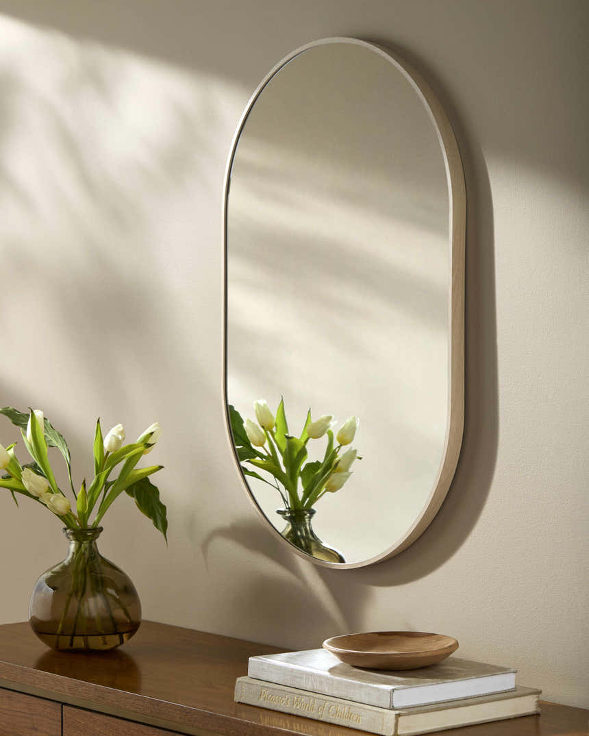 Hagenburg Dark Red Mirror