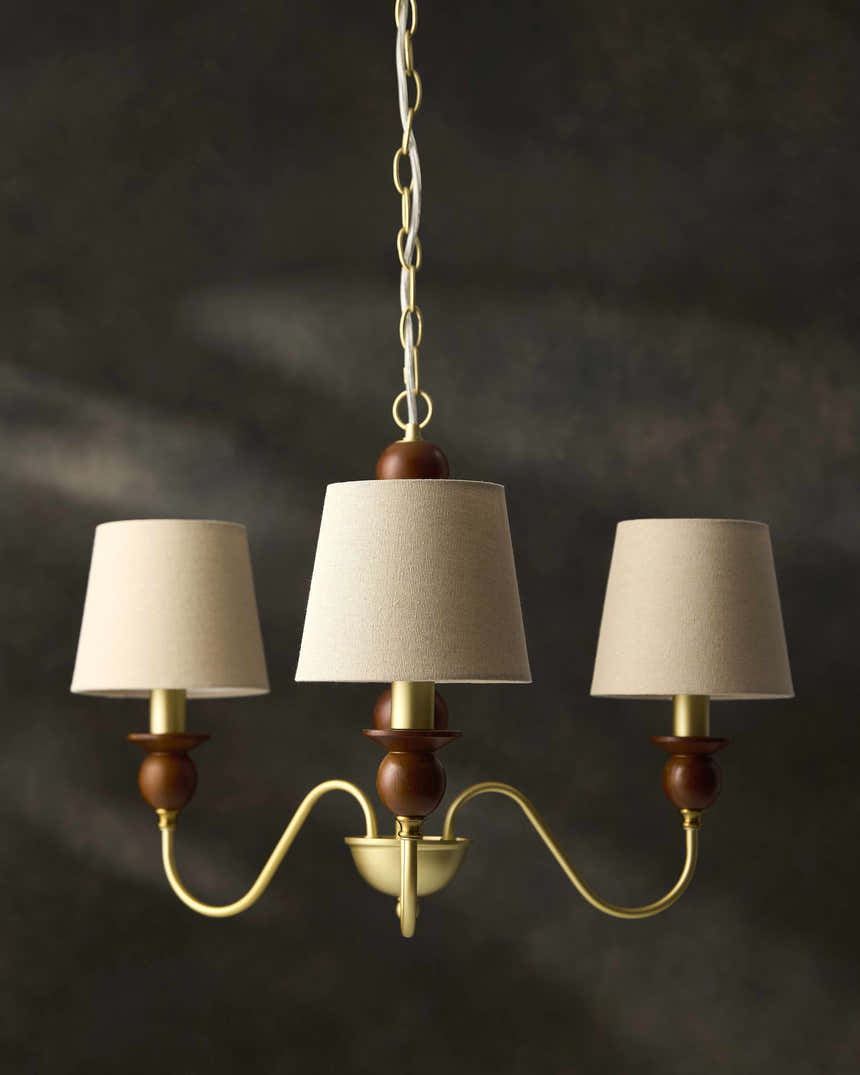 Huangtian Dark Brown Chandelier