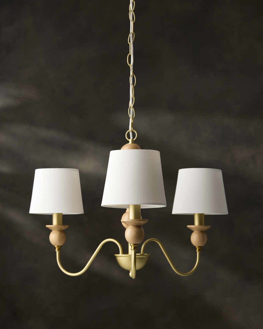Huangtian Beige Chandelier