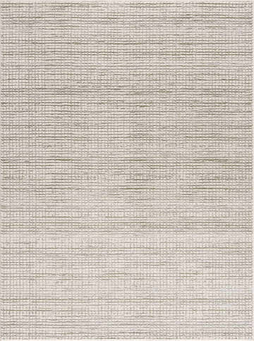 Close-up of the Albena Gray Area Rug showing its ash, silver gray, and prairie dust woven texture. Design-Rectangle-537