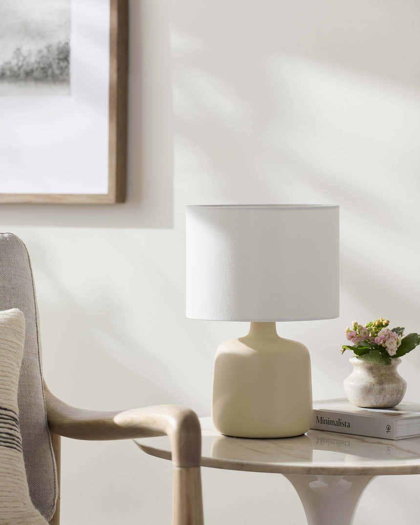 Khirkiyan Cream Table Lamp