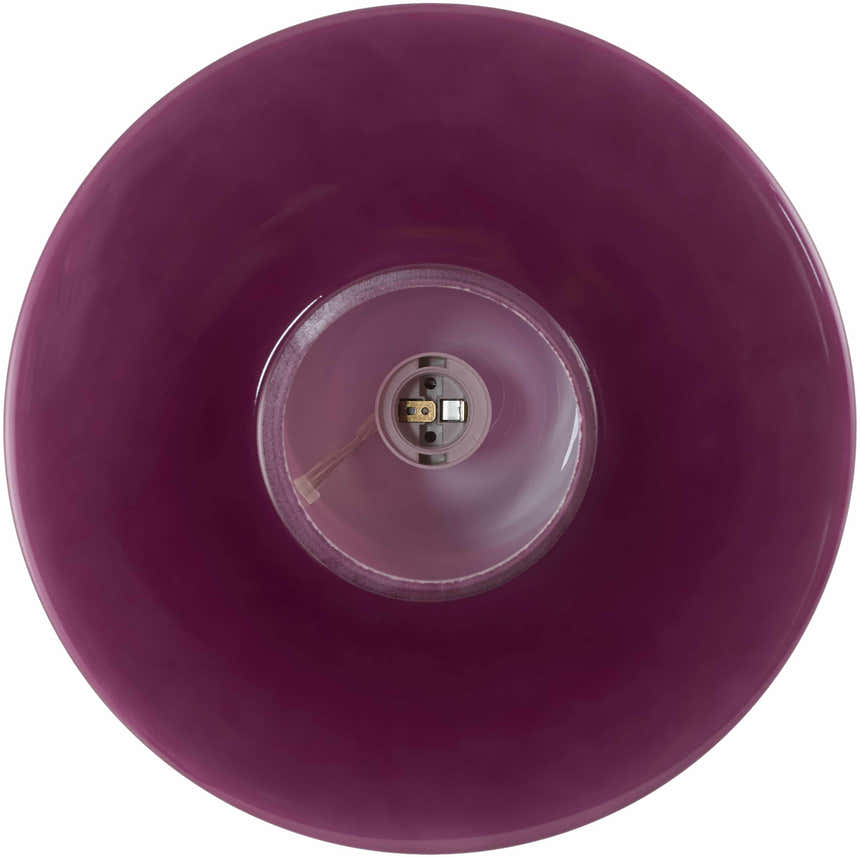 Lauenhagen Burgundy Table Lamp