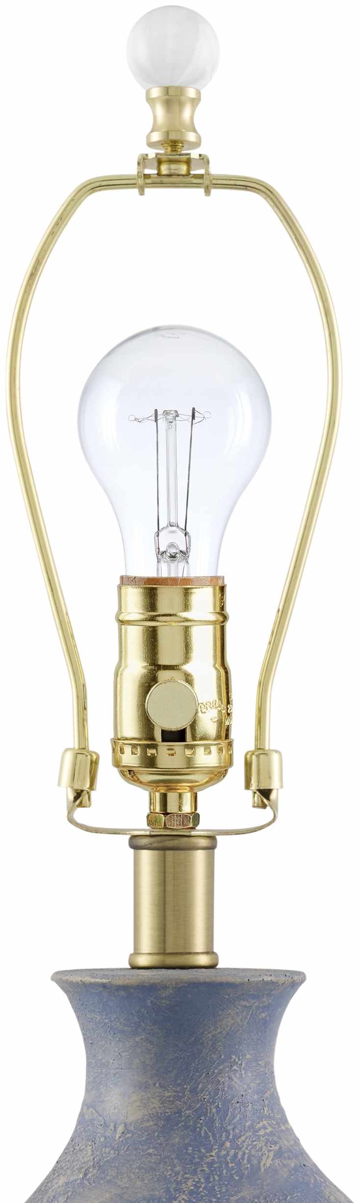 Lieusaint Blue Table Lamp