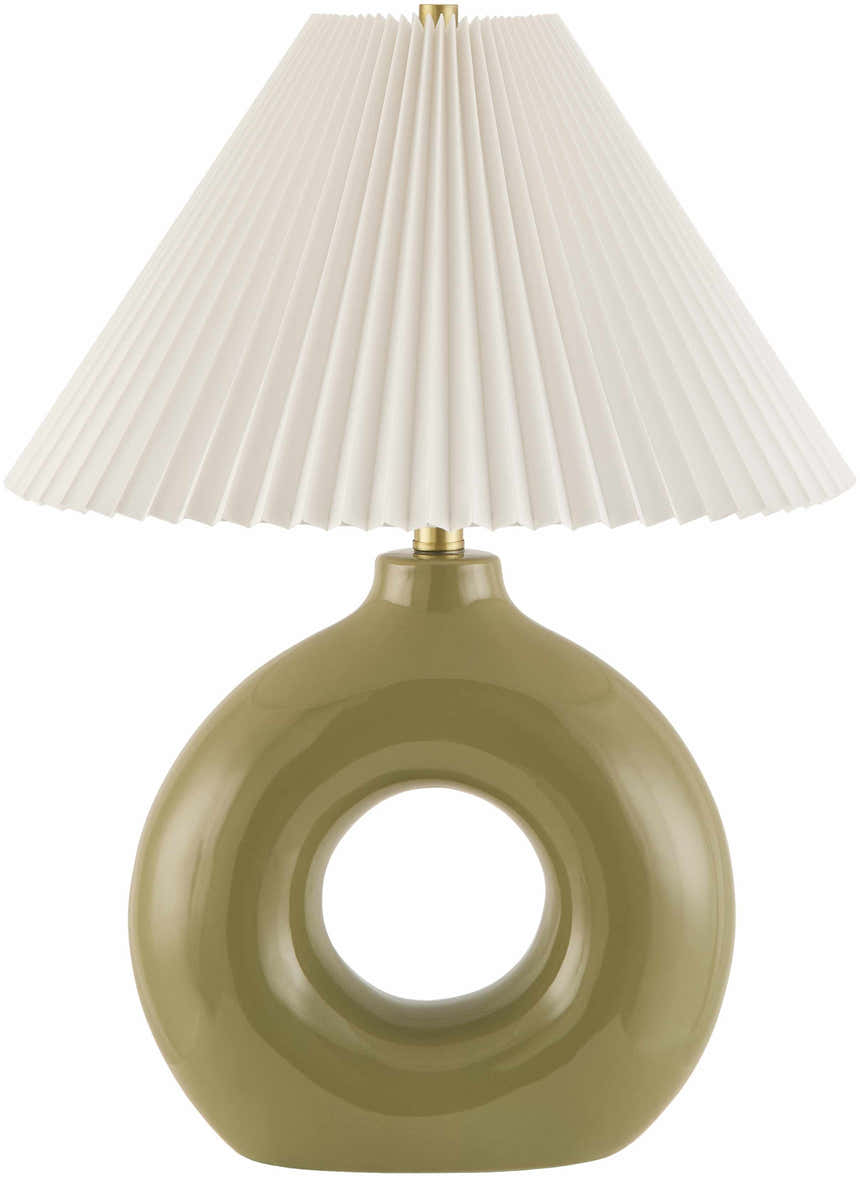 Miasskoye Green Table Lamp