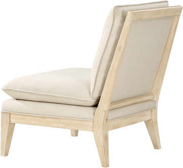 Moscavide Beige Accent Chair - Clearance