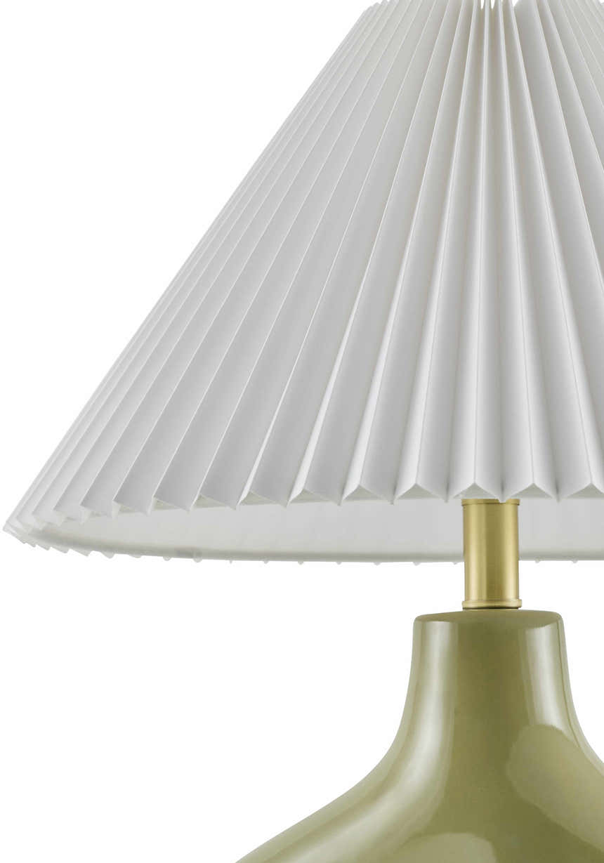 Nassandres Green Table Lamp
