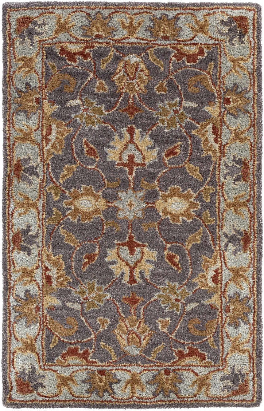 Made to Order Custom Size Cherryfield Hand Tufted Brown & Blue 1004 Area Rug