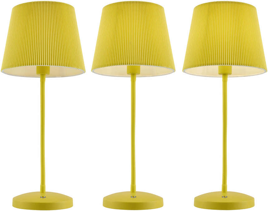 Pachiquita Yellow Table Lamp