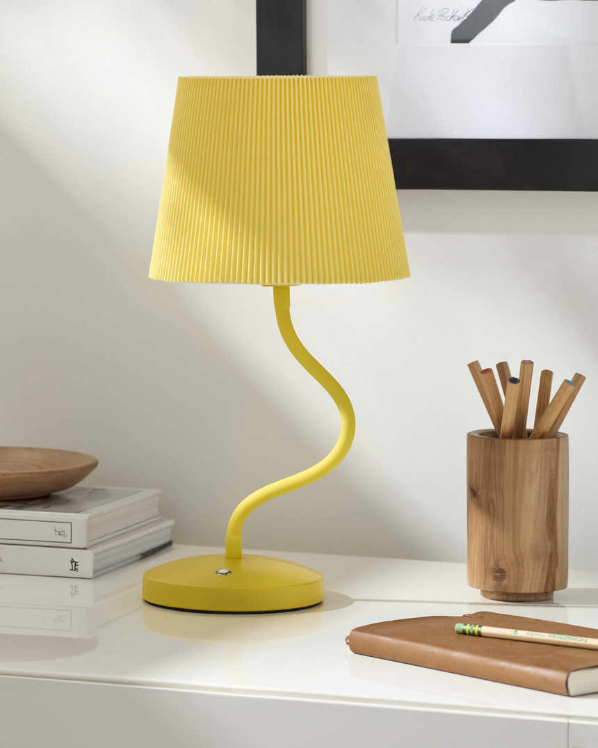 Pachiquita Yellow Table Lamp