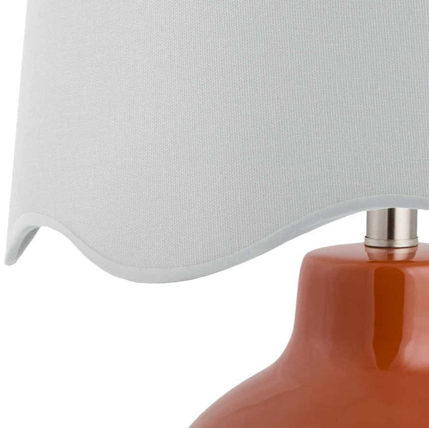 Pojezerje Red & White Table Lamp