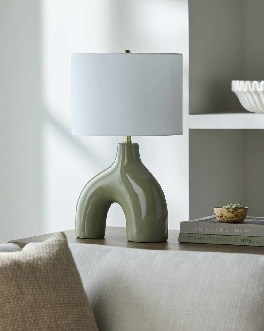 Pamanukan Green Table Lamp