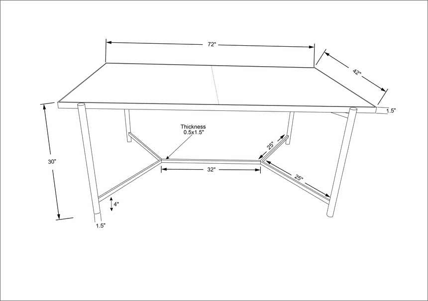 Puschwitz Dining Table - Clearance