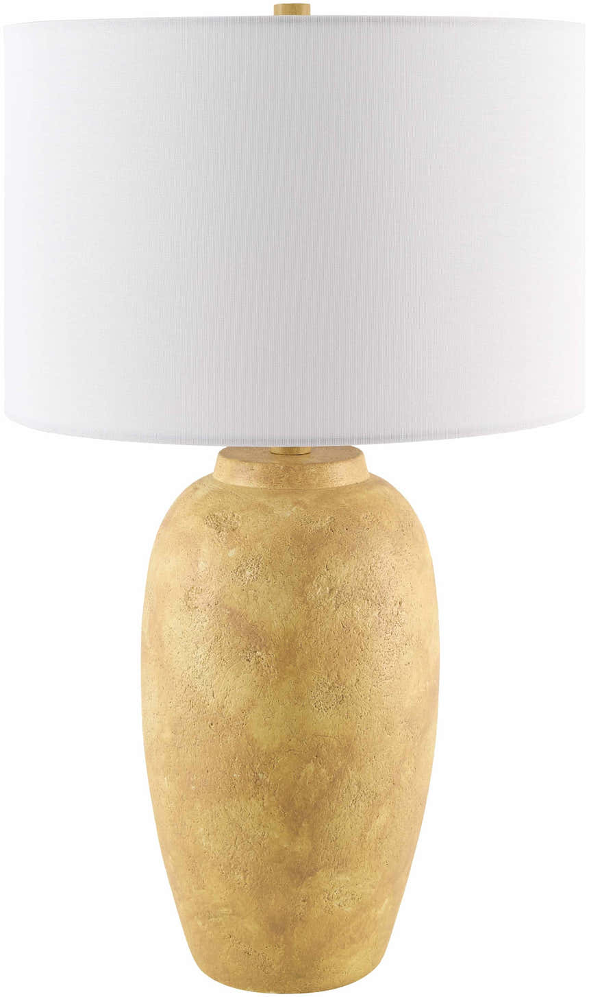 Pullambadi Yellow Table Lamp