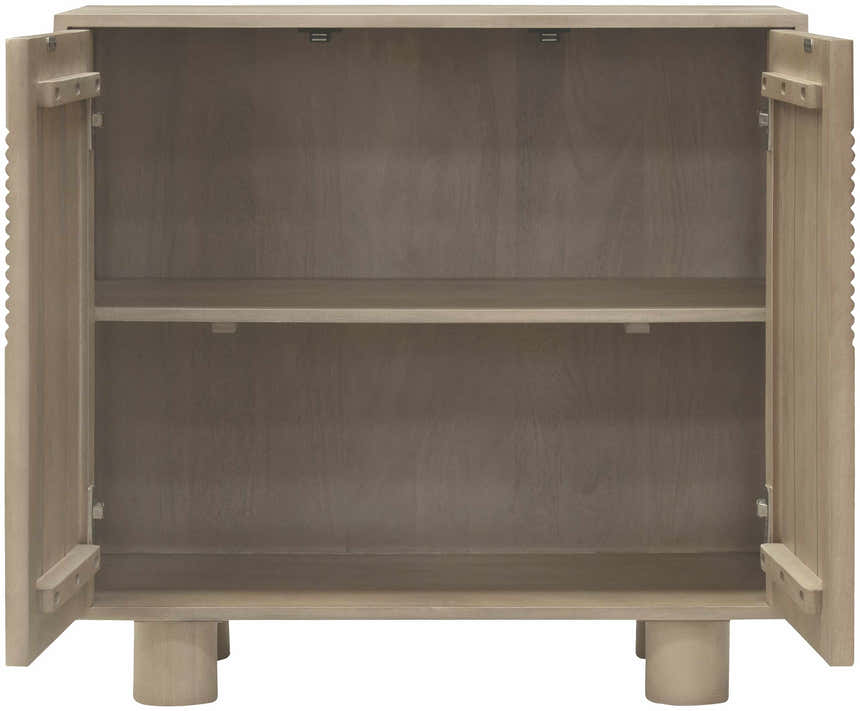 Becki Dark Red Owens x Livabliss Ceilo Cabinet