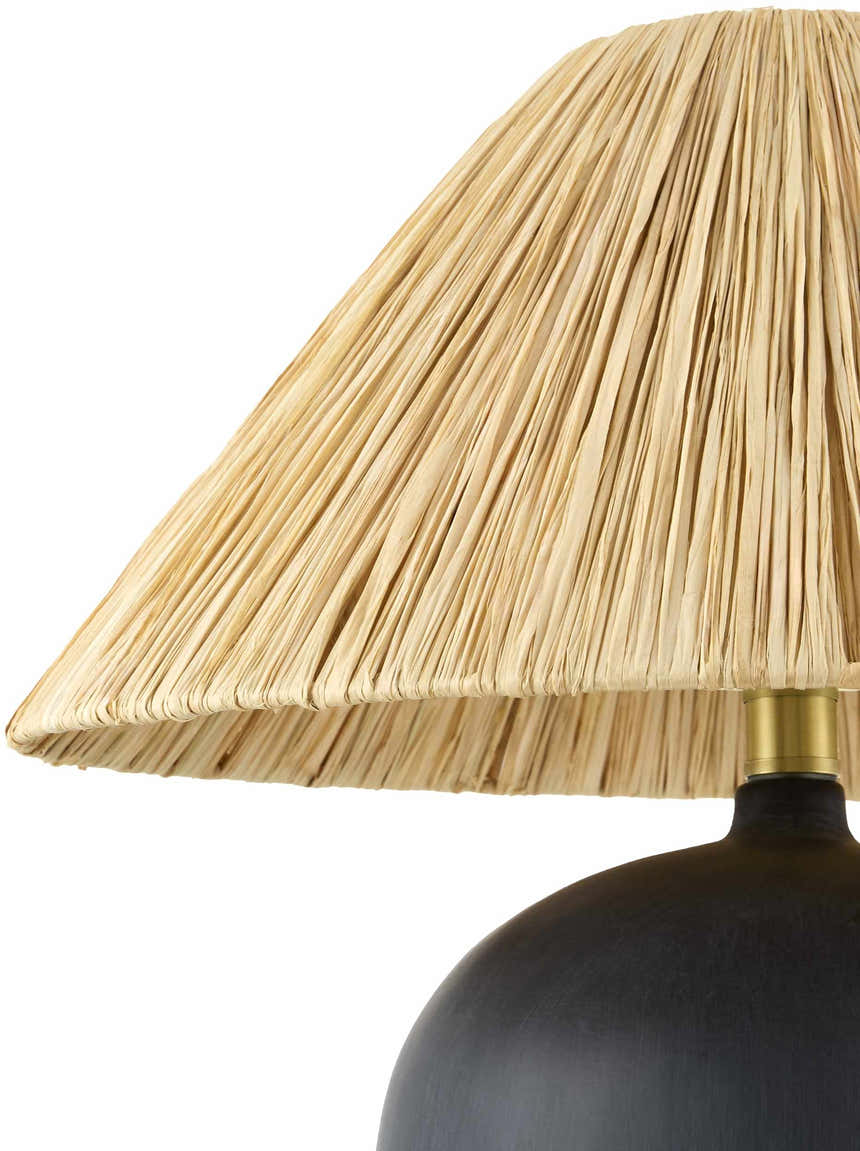 Renswoude Black Table Lamp