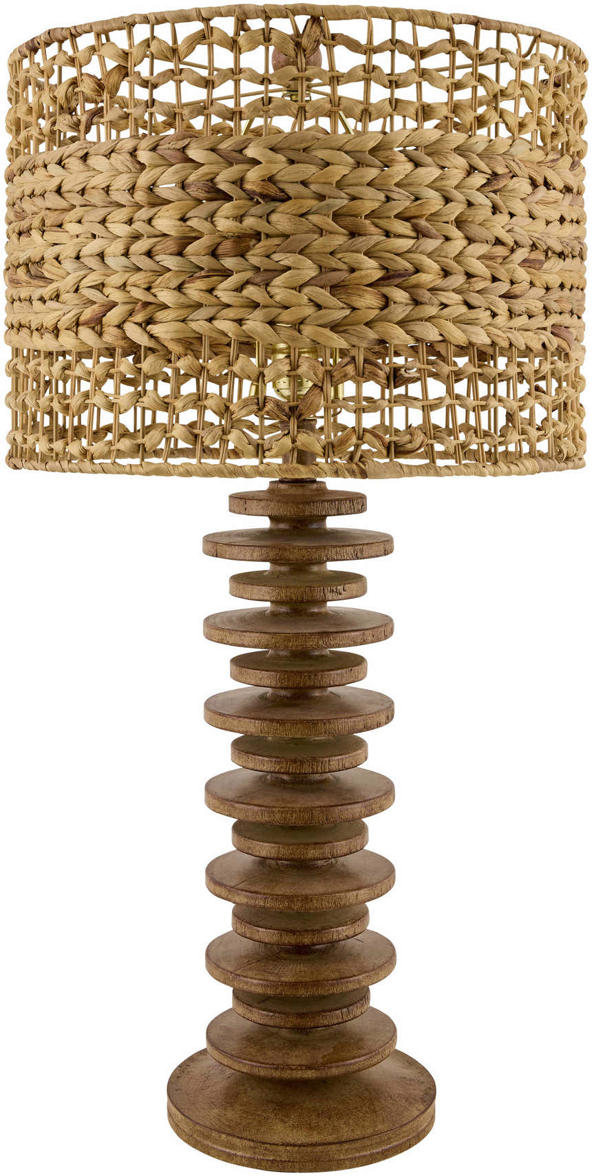 Rich Orange Traditional Table Lamp for bedside or console tables