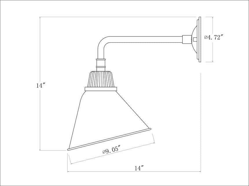 Ouarzazat Black Outdoor Wall Sconce