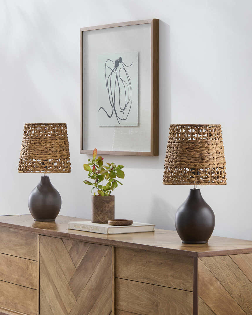 Strasbourg Gray Table Lamp