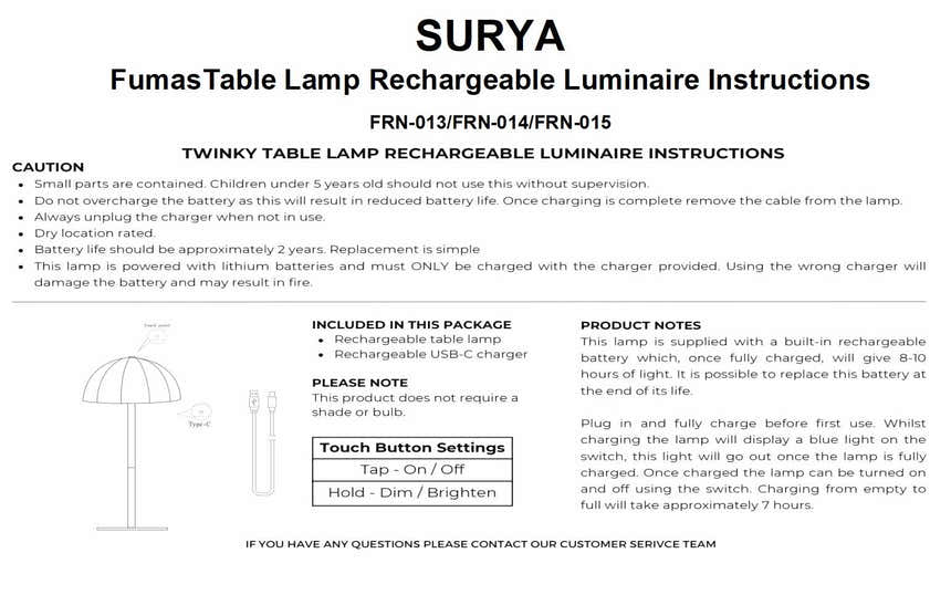 Terriente Red Table Lamp
