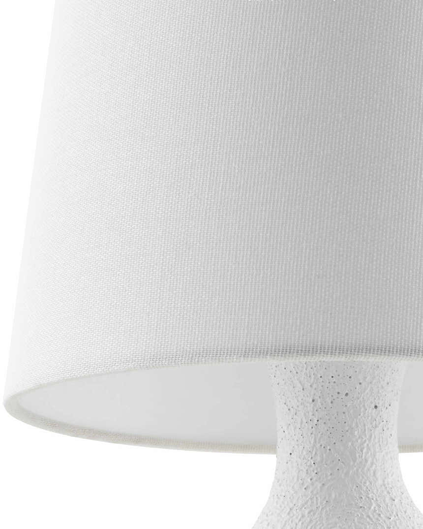 Tqajxe White Table Lamp