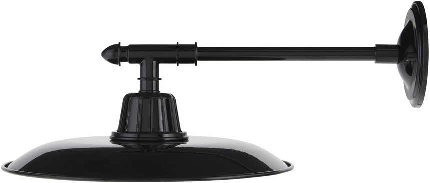 Oberkotzau Black Outdoor Wall Sconce