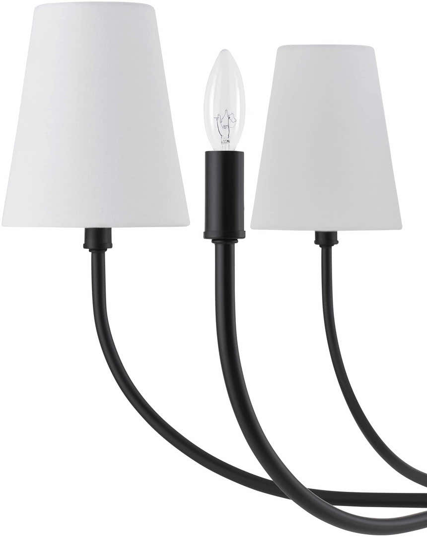 Vishnyovka Black Chandelier