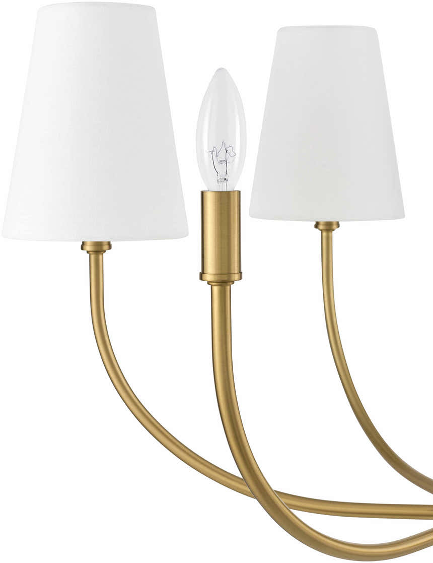 Vishnyovka Metallic - Brass Chandelier
