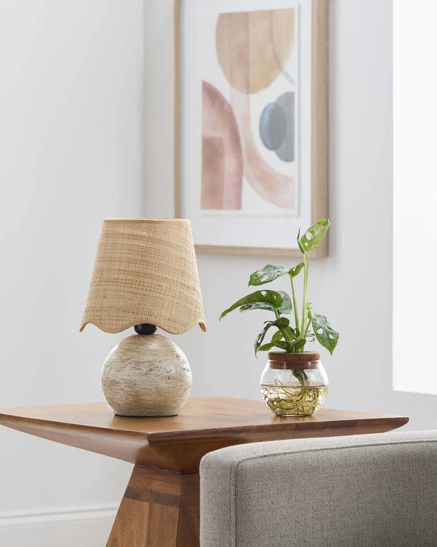 Yaonahuac Beige Table Lamp
