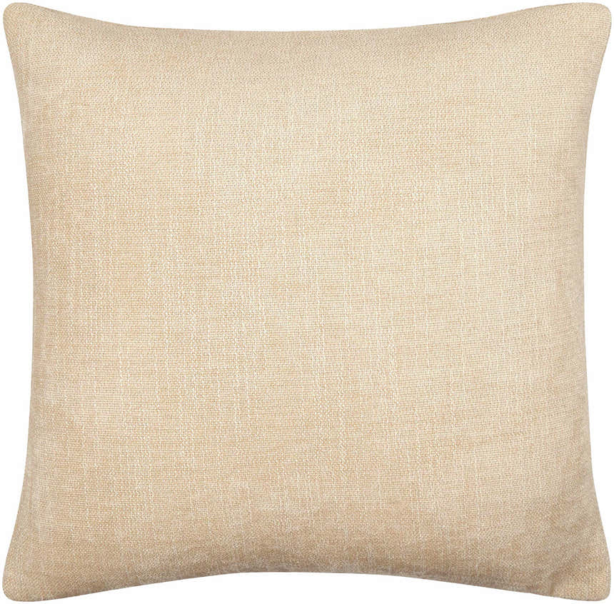 Zihna Beige Throw Pillow - Clearance
