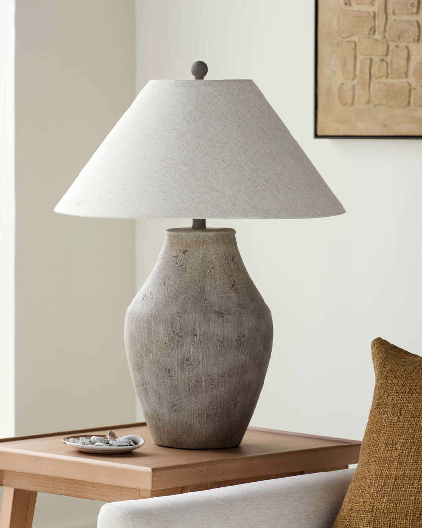 Bellignat Blue Table Lamp