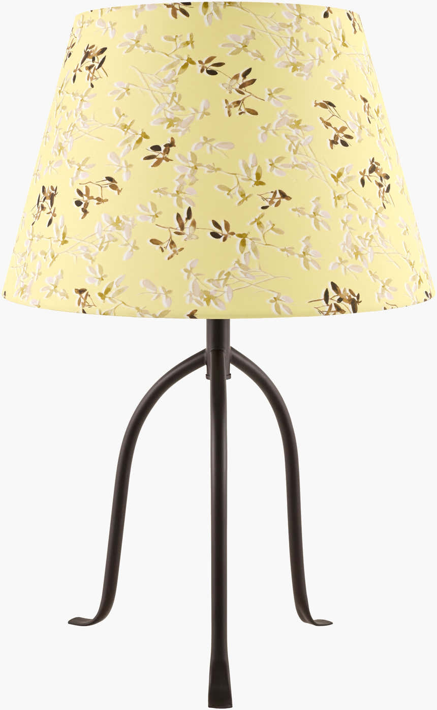 Warm Tan Traditional Table Lamp with linen details for bedside or console tables