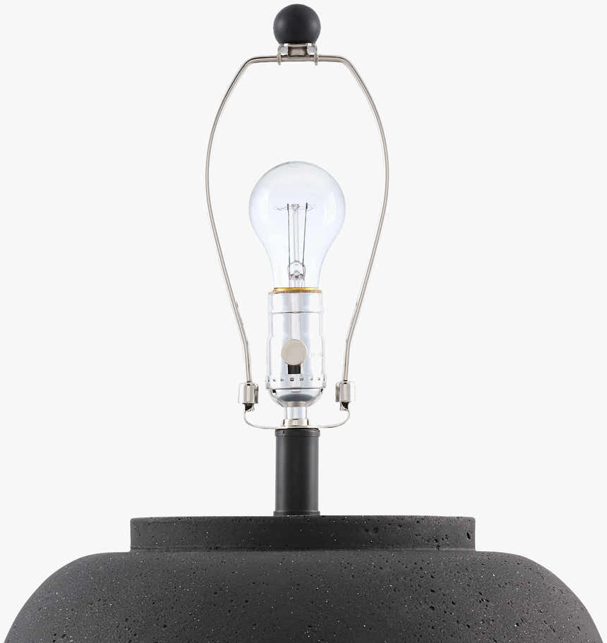 Venturada Black & White Table Lamp