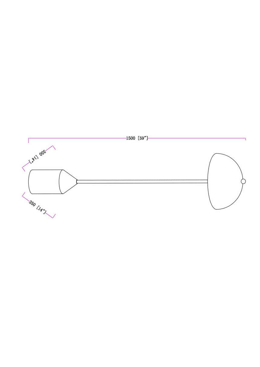 Landerneau Gold Floor Lamp