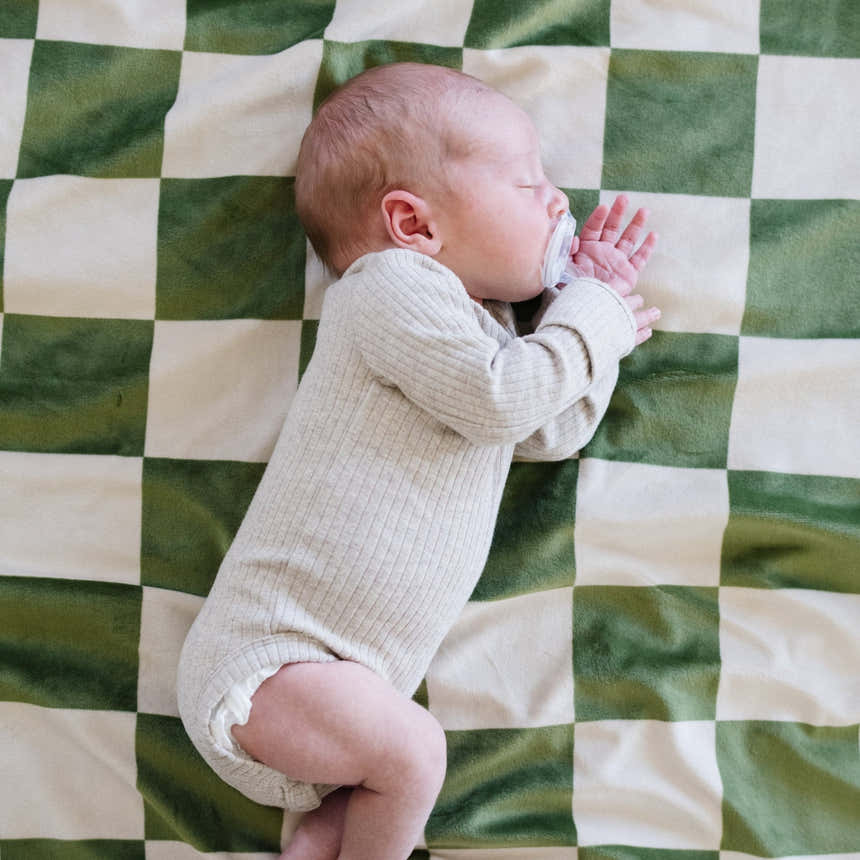 MINKY STRETCH RECEIVING BLANKETS