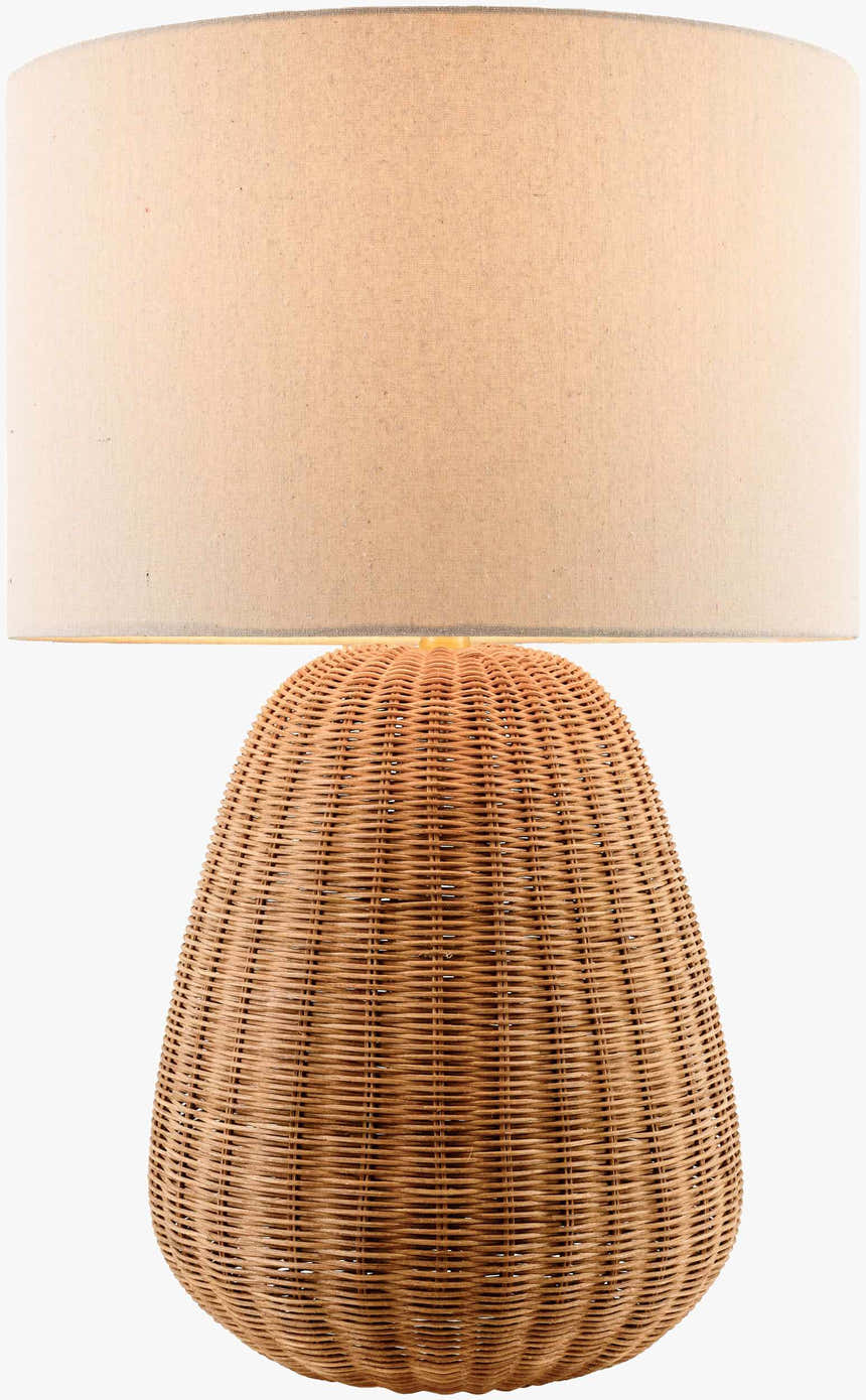 Ortucchio Brown & Peach Table Lamp