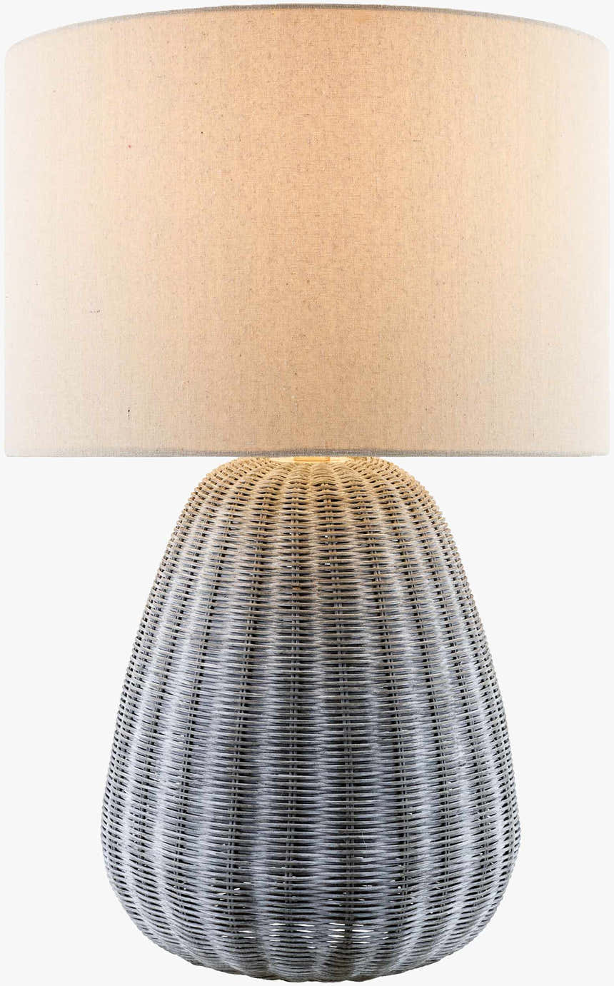 Ortucchio Gray & Peach Table Lamp