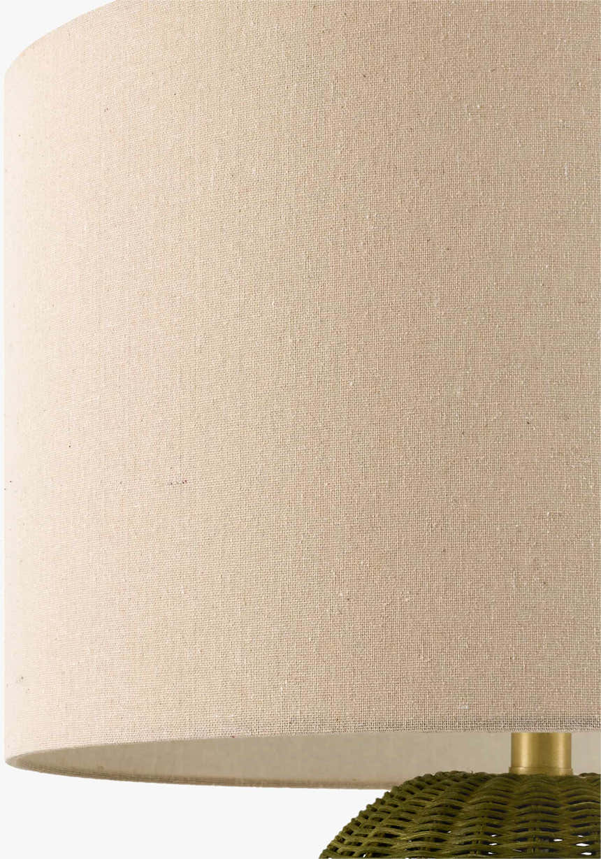 Ortucchio Green & Peach Table Lamp