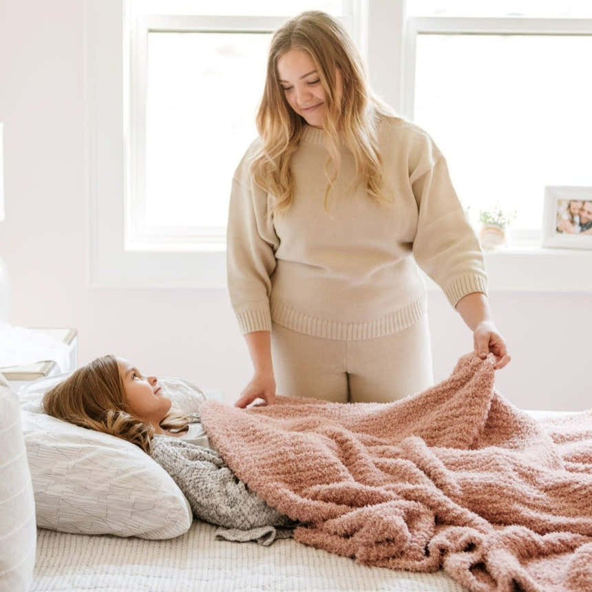 RIBBED BAMBONI® TODDLER BLANKETS